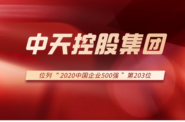 尊龙凯时控股集团列2020中国企业500强第203位！